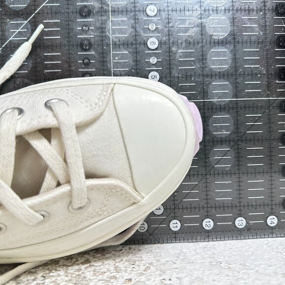 Converse Run Star Hike Hi Women Size 10 A01583C Embroidered Floral Platform Shoe - Picture 11 of 11